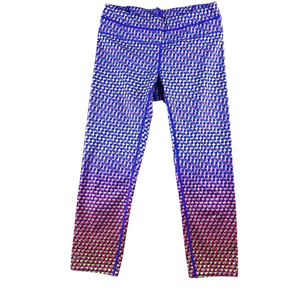 Athleta Women's Small Athletic‎ Drawstring Elastic Waistband Yoga Capri Pants
